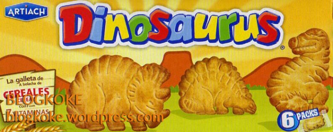 Nueva caja de galletas Dinosaurus de la marca Artiach
